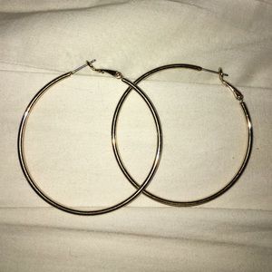 EXPRESS Gold Hoop Earrings