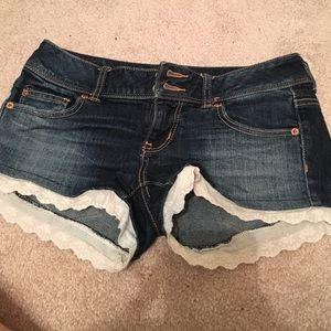 American Eagle jean shorts