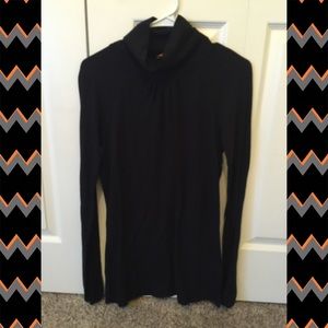 Juicy Couture Black Turtle Neck Top