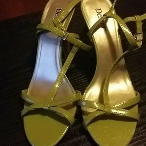 Green high heel