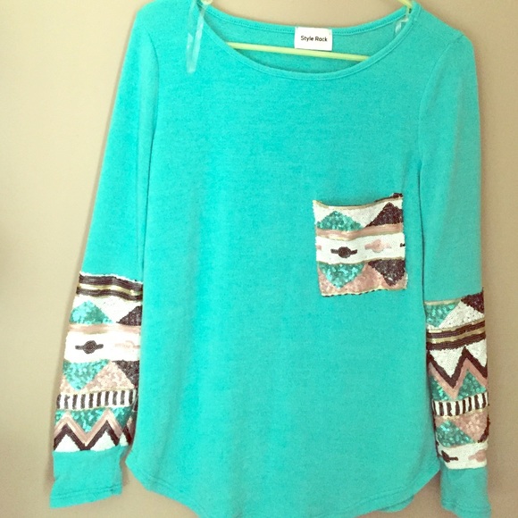 long sleeve sweater.