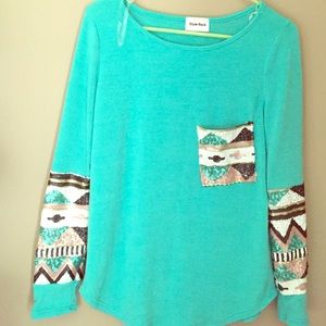 long sleeve sweater.