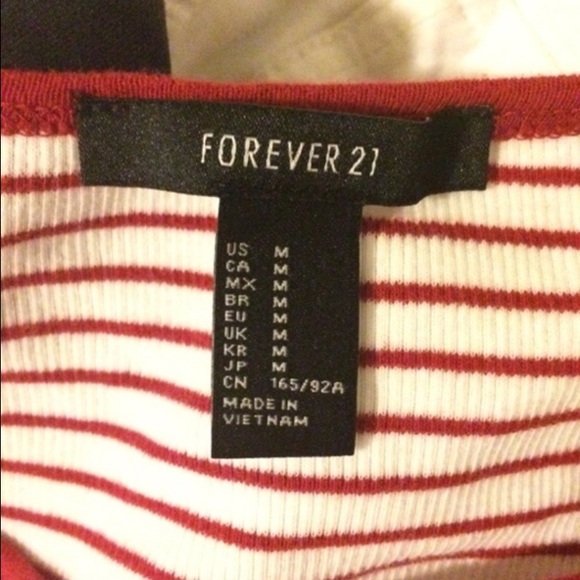 Forever 21 striped shirt - Picture 2 of 2