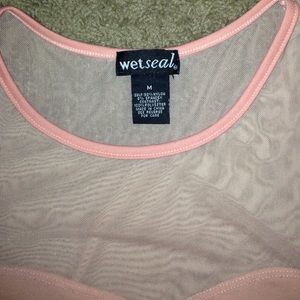 Wet seal crop top size M