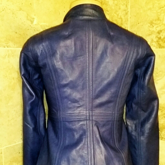 ✔Kenneth Cole leather jacket - Picture 2 of 4