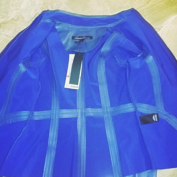 ✔Kenneth Cole leather jacket - Picture 3 of 4