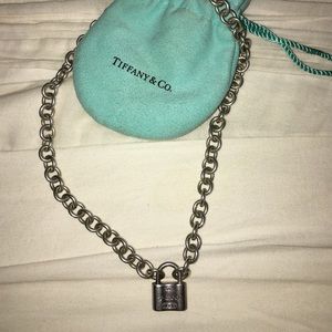 TIFFANY & CO. Lock Necklace