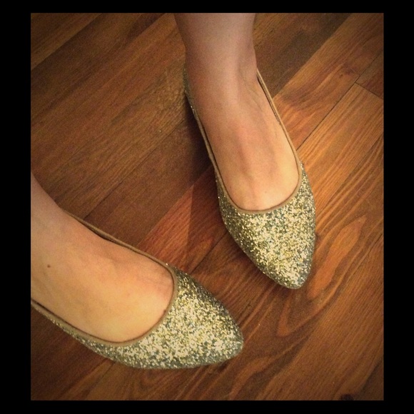 🎉✨Old Navy Sparkle Ballet Flats - 9✨
