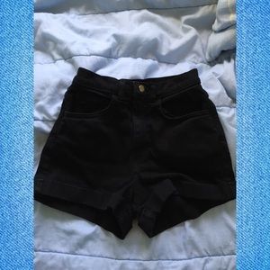American Apparel Cuff Shorts