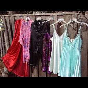 Nightgowns, pajamas for romantic evenings