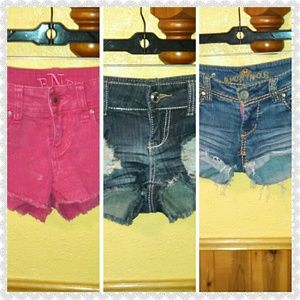 Bundle of 3 Denim Shorts!