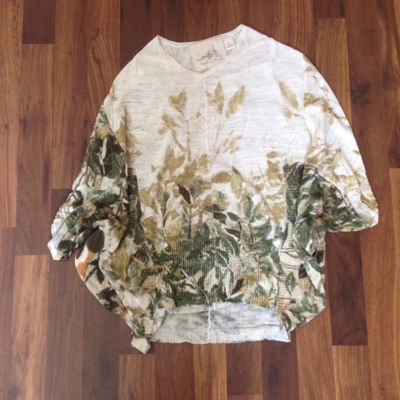 Anthropologie dolman sleeve top