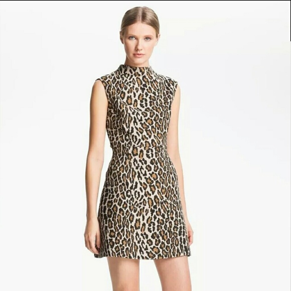 Alice & Olivia leopard dress