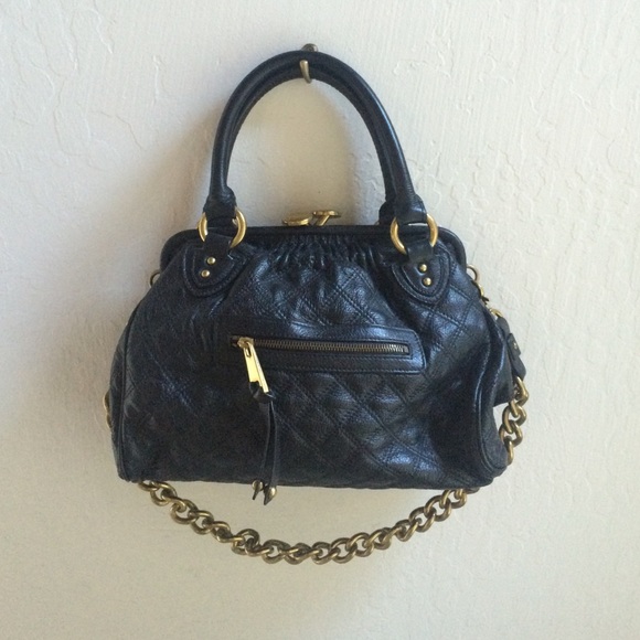 Marc Jacobs Handbags - MARC JACOBS Stam Handle Genuine Leather Bag