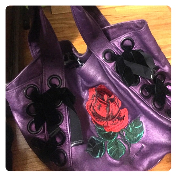 Betsey Johnson leather purse