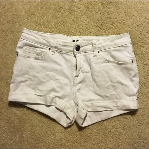 White Urban Outfitters shorts
