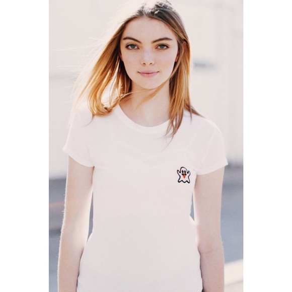 Brandy Melville Ghost Patch Tee