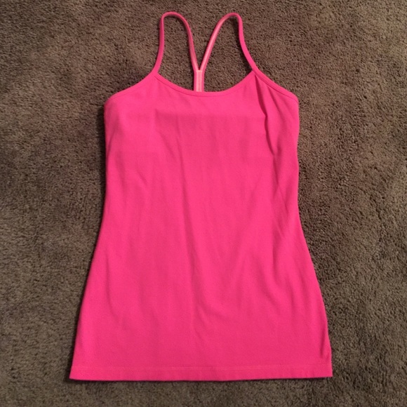 lululemon athletica Tops - Lululemon pink power y