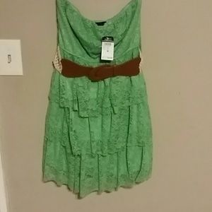 Green dress