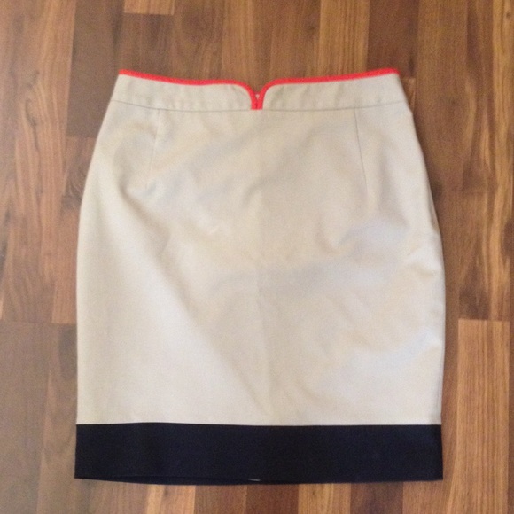 Tahari Lace Up Skirt