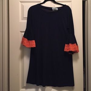 Judith March Navy Dress