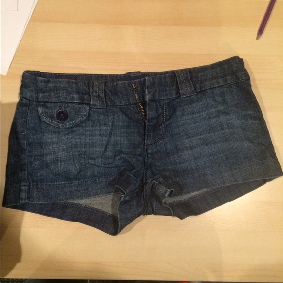 Dark Jean shorts