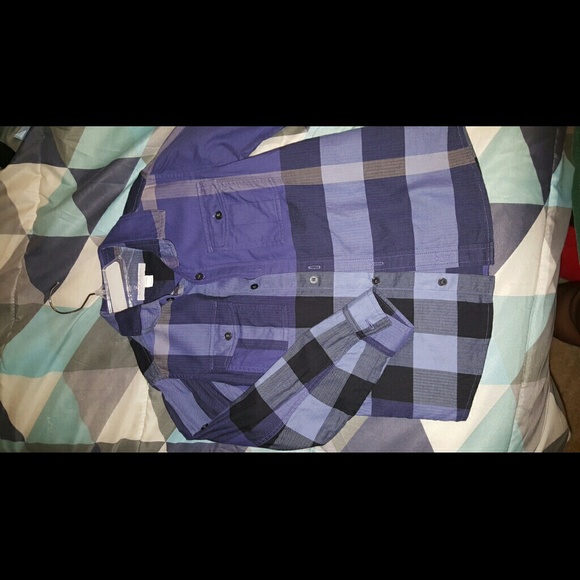 Boys Burberry button down