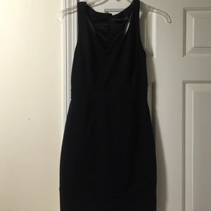 Black dress from Cynthia Rowley.