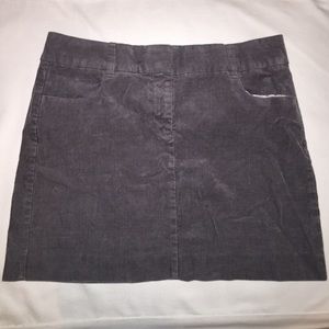 Grey Corduroy Mini