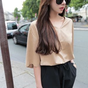 ❣❣❣Suede oversize top shirt