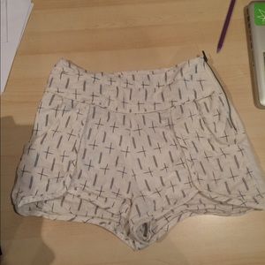Adorable cream shorts