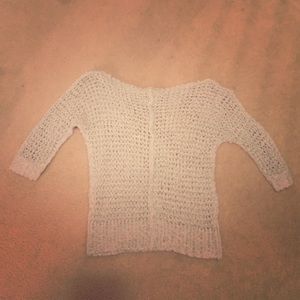 Black and white sweater