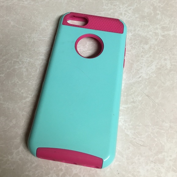 Pink & Blue IPhone 5C Case
