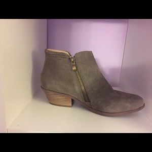 Suede booties