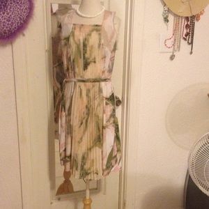 Vera Wang chiffon dress