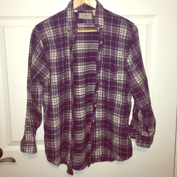 L.L. Bean flannel shirt