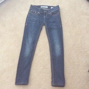BKE Medium Wash Jeans (Addison Skinny-Low Rise)