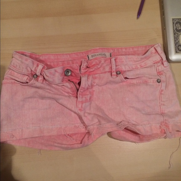 Light pink shorts