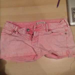 Light pink shorts