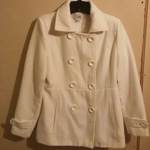 White peacoat