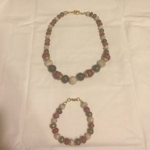 Necklace  & bracelet