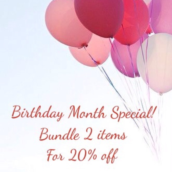 It's my birthday month!