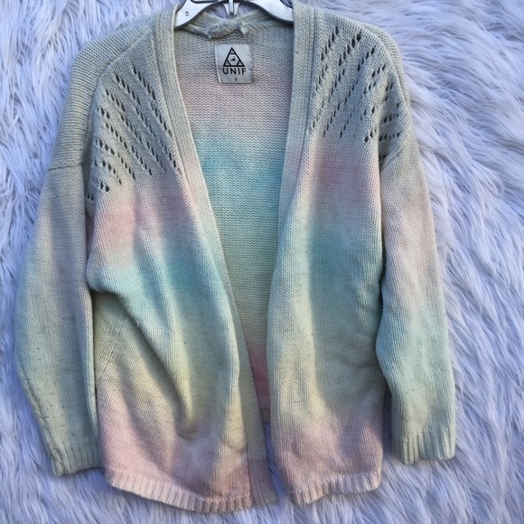 UNIF Sweaters - UNIF CAKE CARDIGAN SZ SMALL AS SEEN