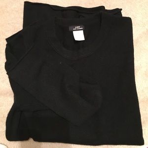 J.Crew sweater in black -size small