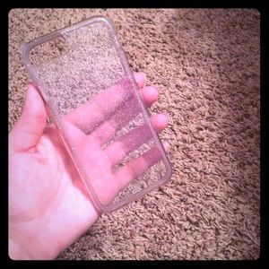 Case mate iPhone 6/6s case. Clear with sparkles