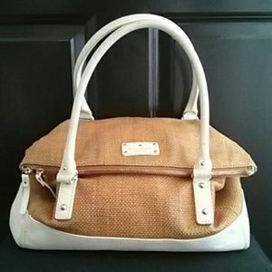 SOLD! Kate Spade Cobble Hill Burlap bag