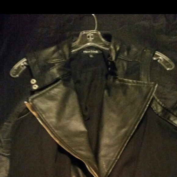 Black Leather Vest