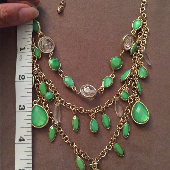 Statement Gold Necklace - Picture 2 of 2