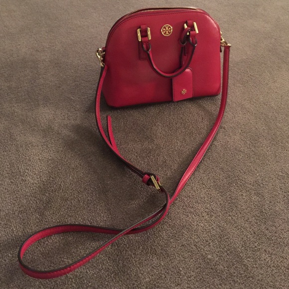 Tory Burch small shoulder bag, amazing red color