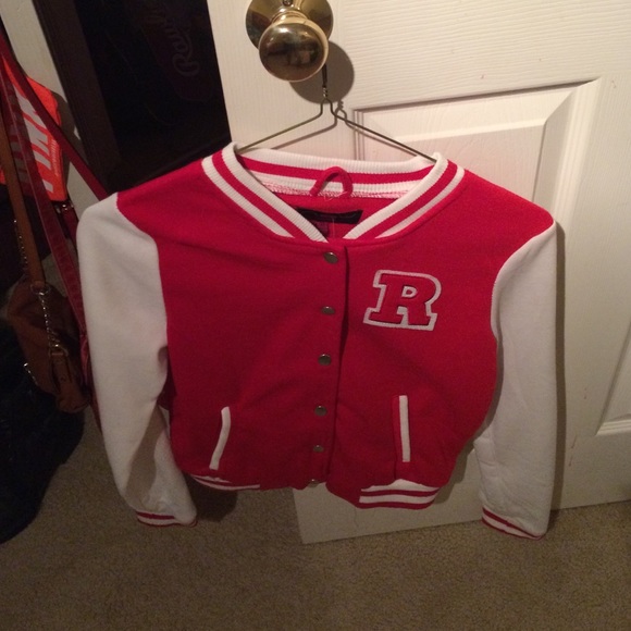 Varsity jacket.